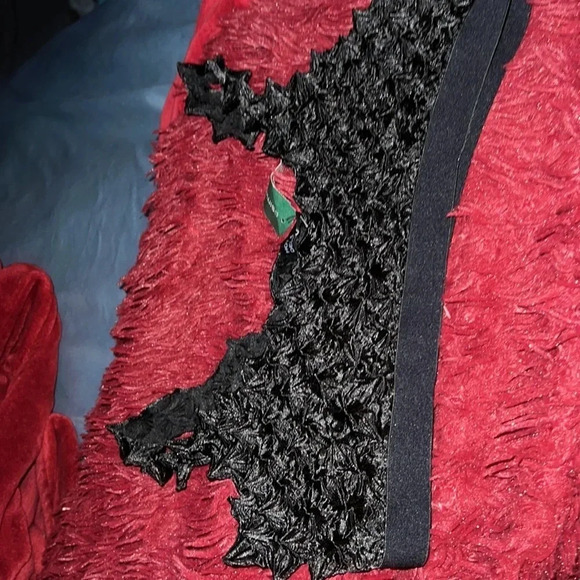 Simmons Black hot & Delicious Waffle textured Bralette Sz M - Picture 5 of 15